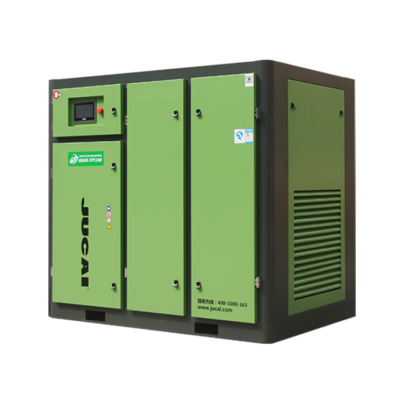 Oil flooded rotary screw air compressors